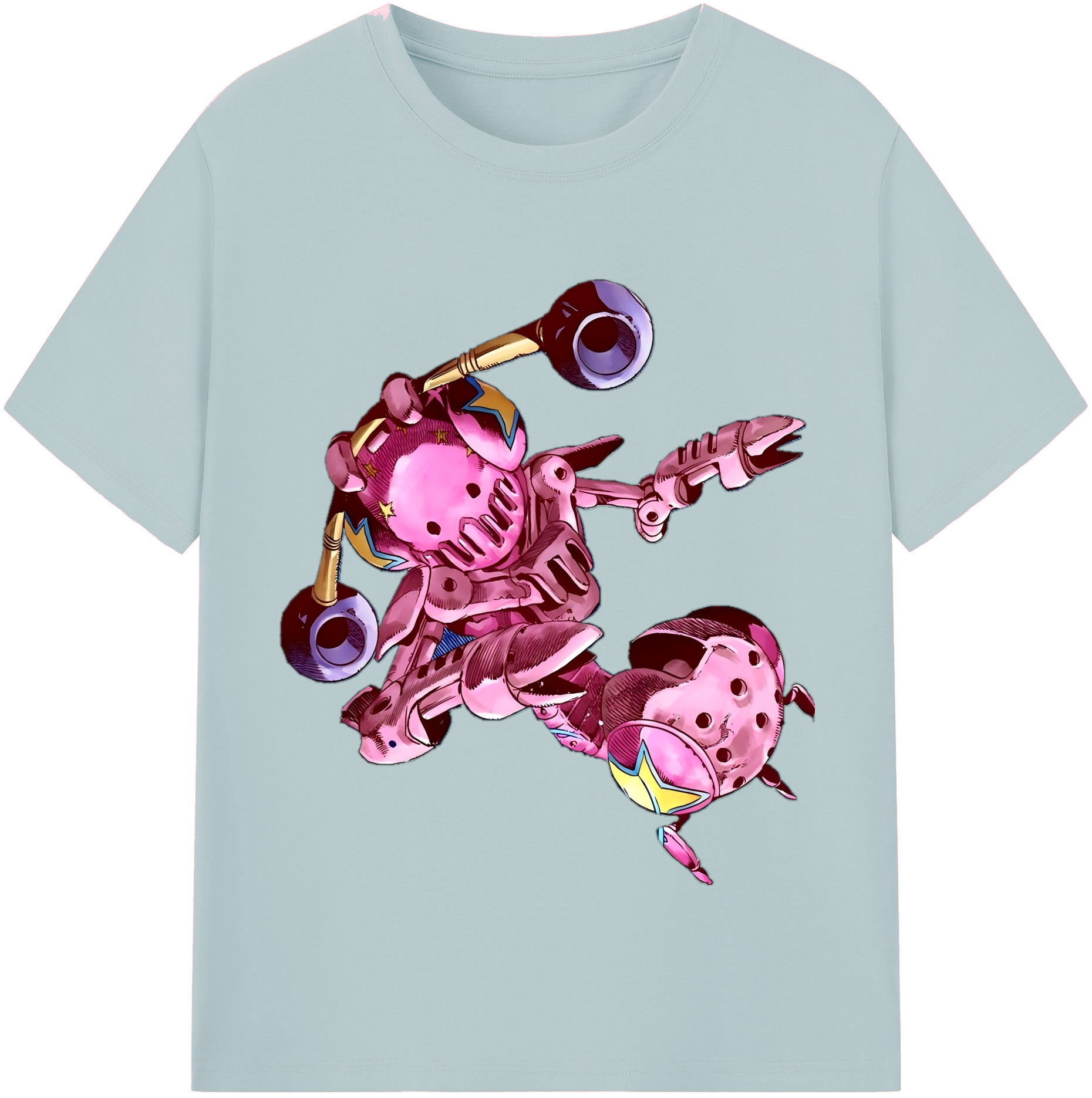 （画像用） ジョジョの奇妙な冒険 ジョナサン?ジョースター JoJo's Bizarre Adventure Jonathan Joestar 綿100％半袖Tシャツ（フロントプリント）